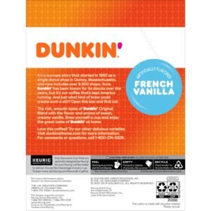 Dunkin’ Donuts French Vanilla K-Cup