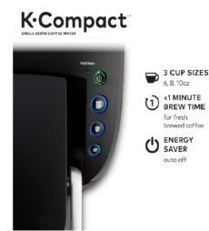 Keurig K-Compact Single-Serve K-Cup Pod Coffee Maker, Black - Image 2