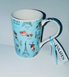 Heritage De France Blue Paris Coffee Mug 8oz