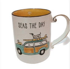 Spectrum Designz Seas The Day Mug 16 oz