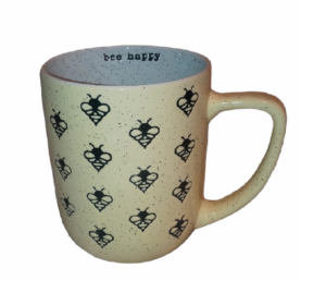 Bee Happy Coffee Mug by Hazel & Co16 oz