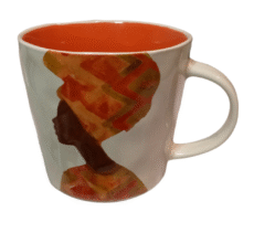 Prima Design Black Girl Magic Silhouette Mug 18oz - Image 2