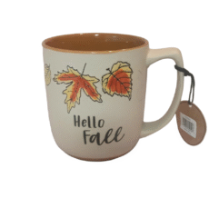 Eccolo Happy Fall Autumn Fall Leaves Mug 15oz