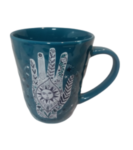 Prima Design BE YOUR OWN FORTUNE TELLER Sun Palmistry mug 16 oz
