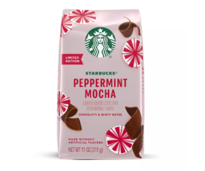 Starbucks Peppermint Mocha Flavored Coffee - 11oz
