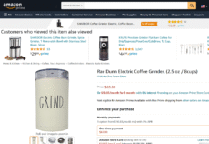 Rae Dunn Electric Coffee Grinder