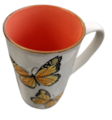 Spectrum Designz Embossed Monarch Butterfly Coffee Mug 20 oz - Image 3