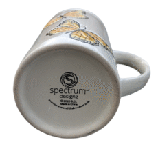Spectrum Designz Embossed Monarch Butterfly Coffee Mug 20 oz - Image 2