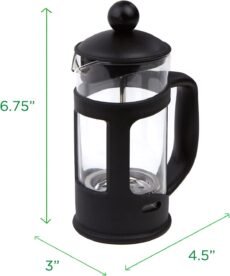 SUCASA French Press Coffee & Tea Maker 27 oz, Glass
