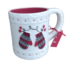 Holiday mitten sweater snowflake