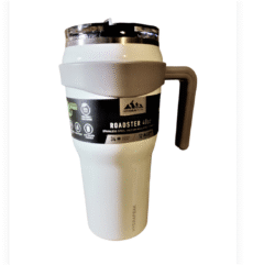 Hydrapeak Roadster 40oz Insulated Tumblers with 2-in-1 white