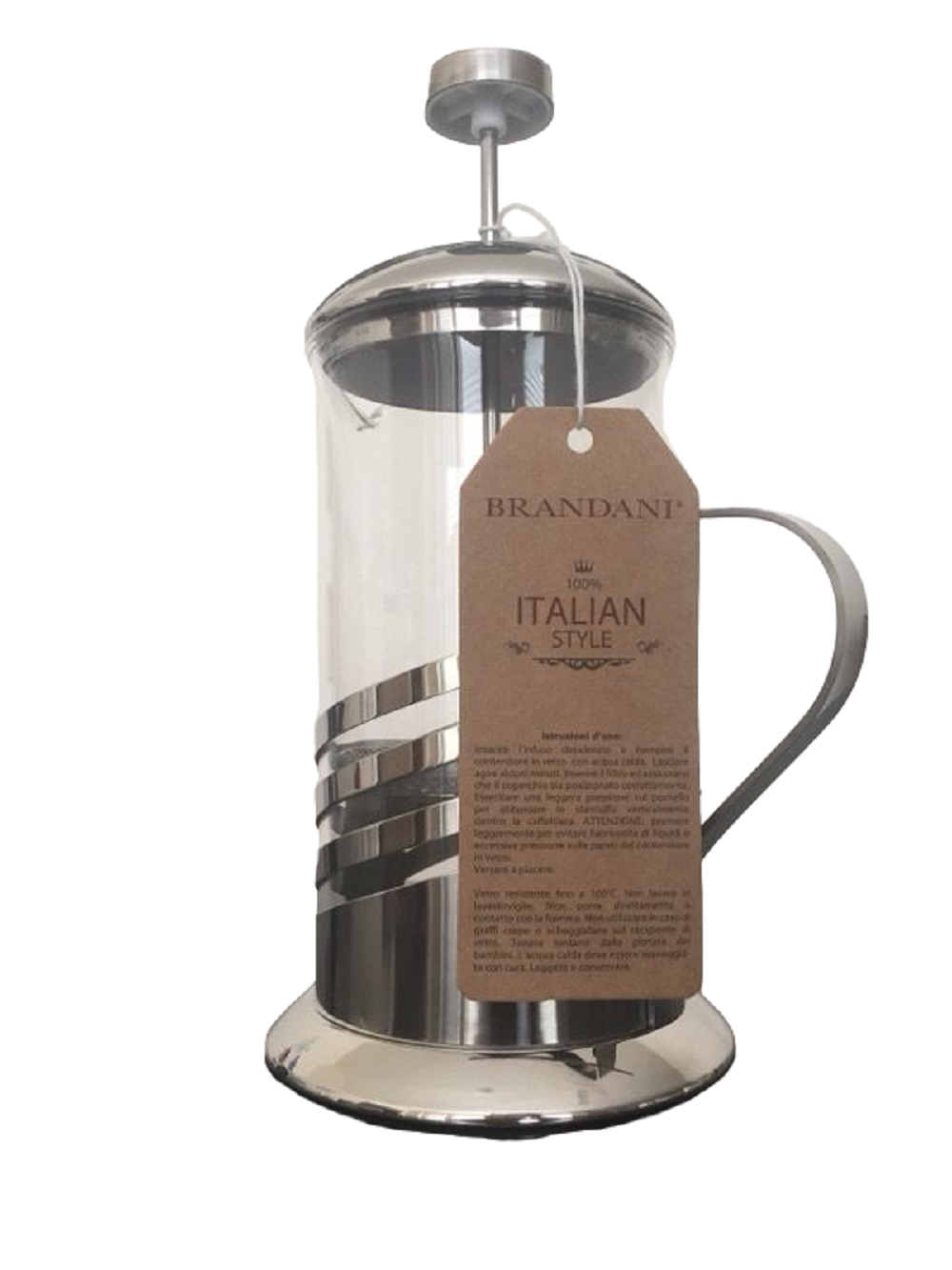 BRANDANI French Press Coffee & Tea Maker 25 oz