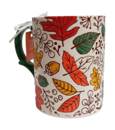 Lang Colorful Autumn Leaves Pattern Coffee Mug