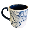 Nautical Ocean MAP Sailing Ship Coffee Mug by Spectrum Designs 21 oz - Image 4