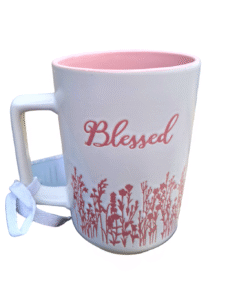 Shabby Chic Blessed Coffee Mug 16 oz - Image 4